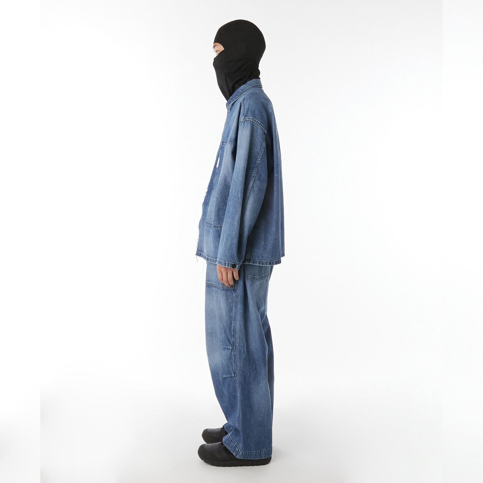 SHIRT BLOUSON （BLUE） / シャツブルゾン （ブルー） / 9251-BL08-007