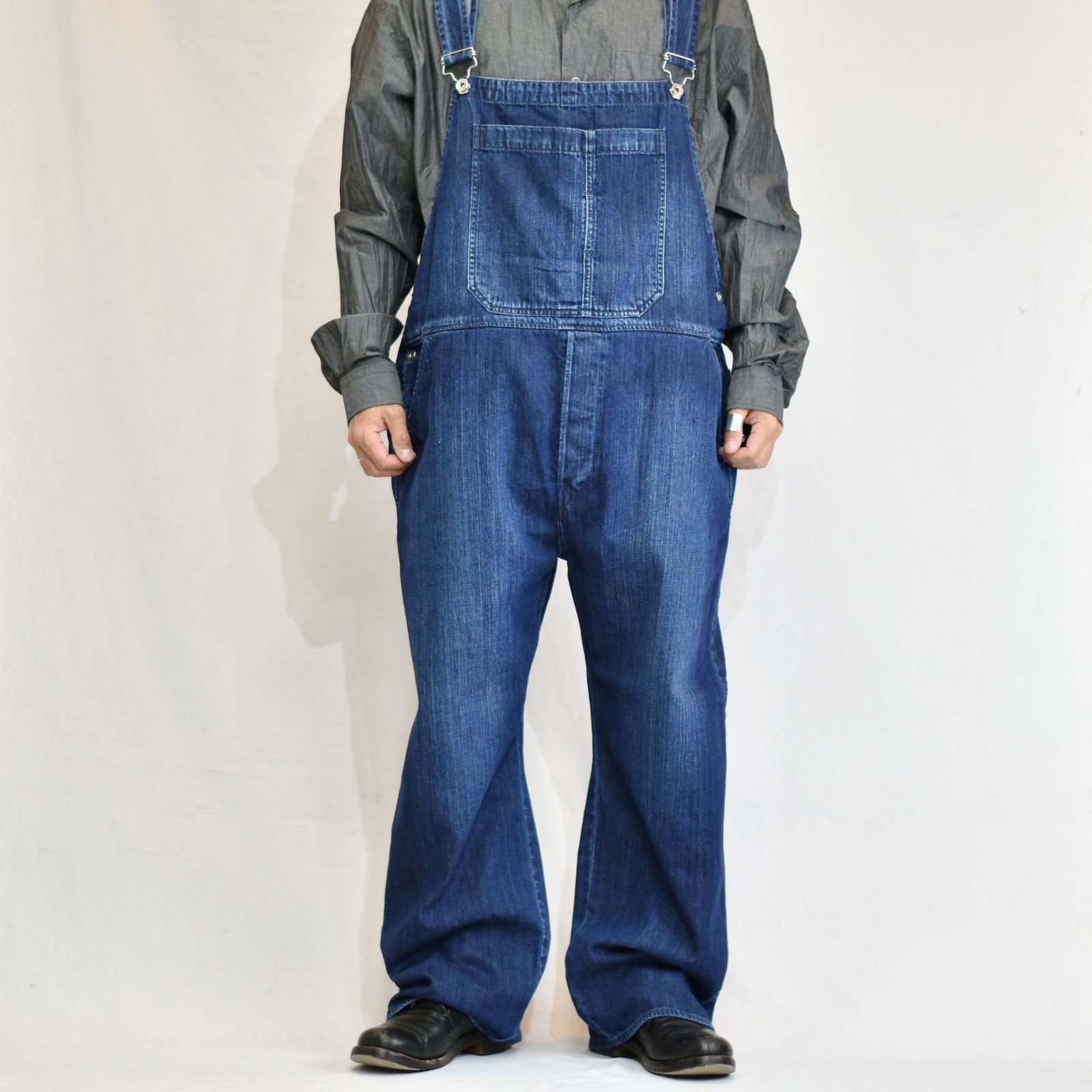 Porter Classic - STEINBECK DENIM OVERALLS (INDIGO