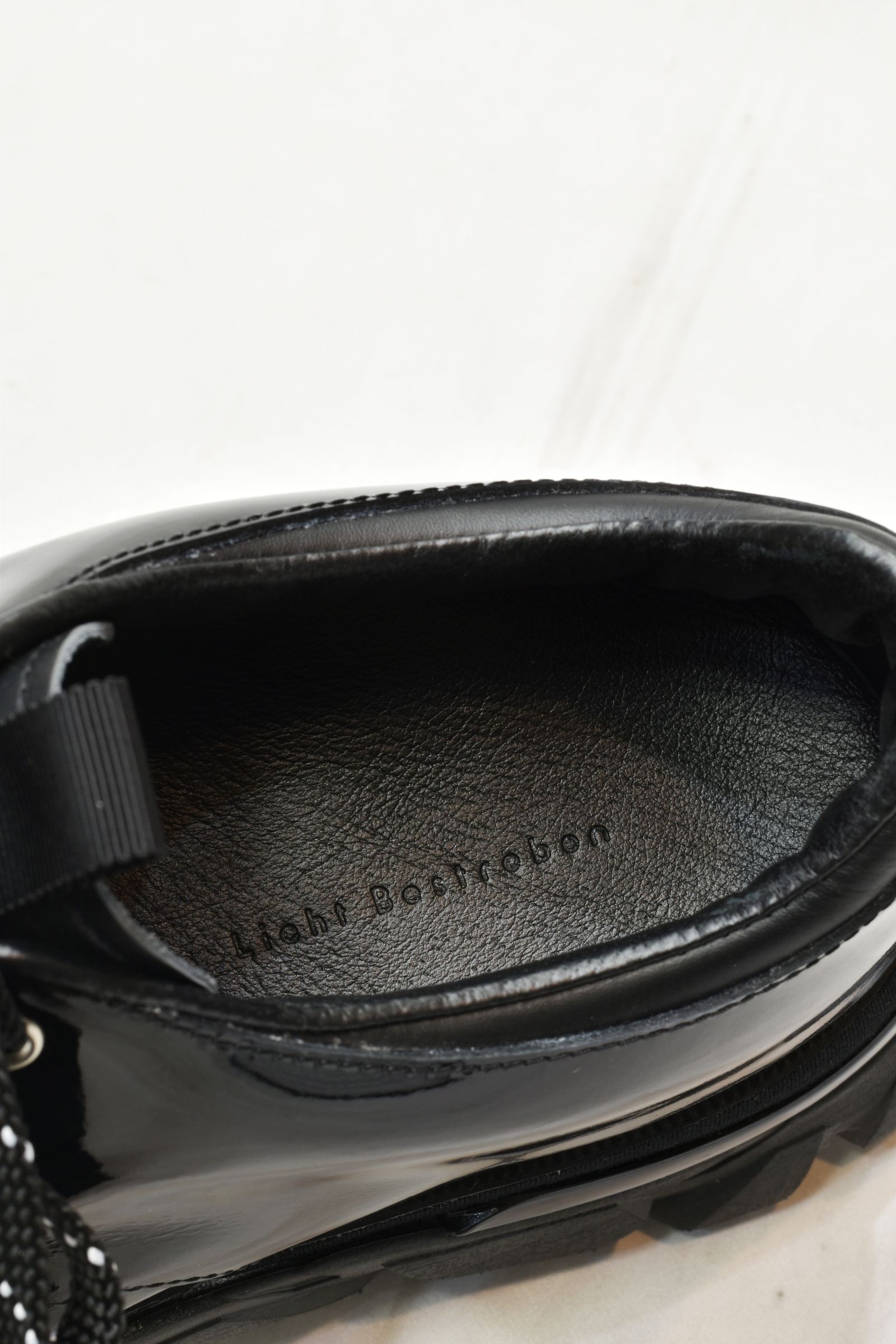ドッキング スニーカー / LB21FW-SHOES01 (ENAMEL BLACK)