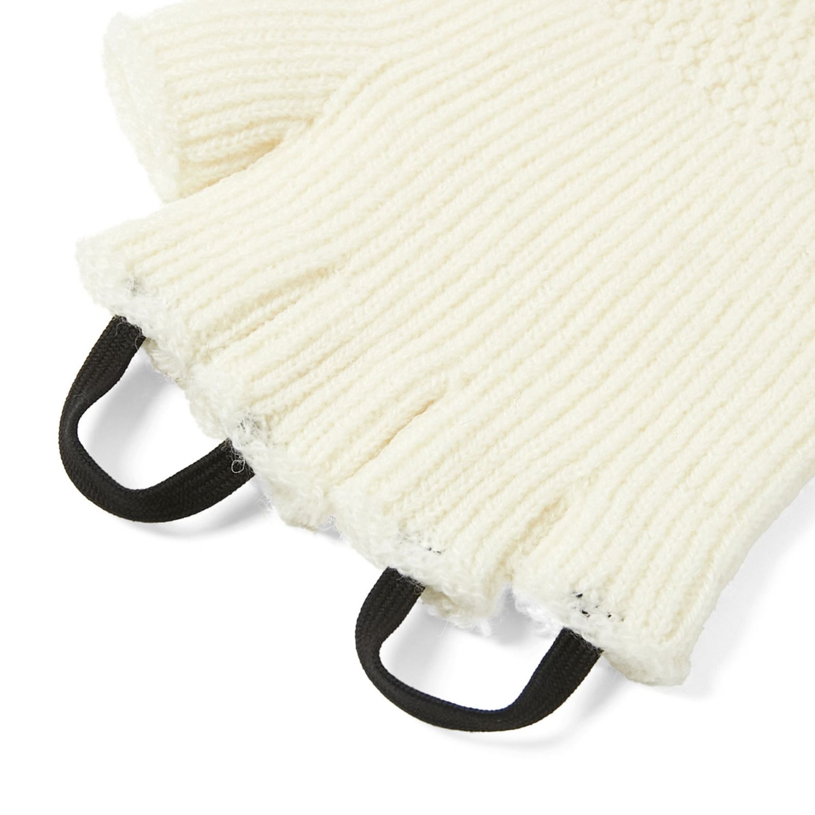 FINGERLESS GLOVES （WHITE / ホワイト） ニット グローブ｜9262-AC06