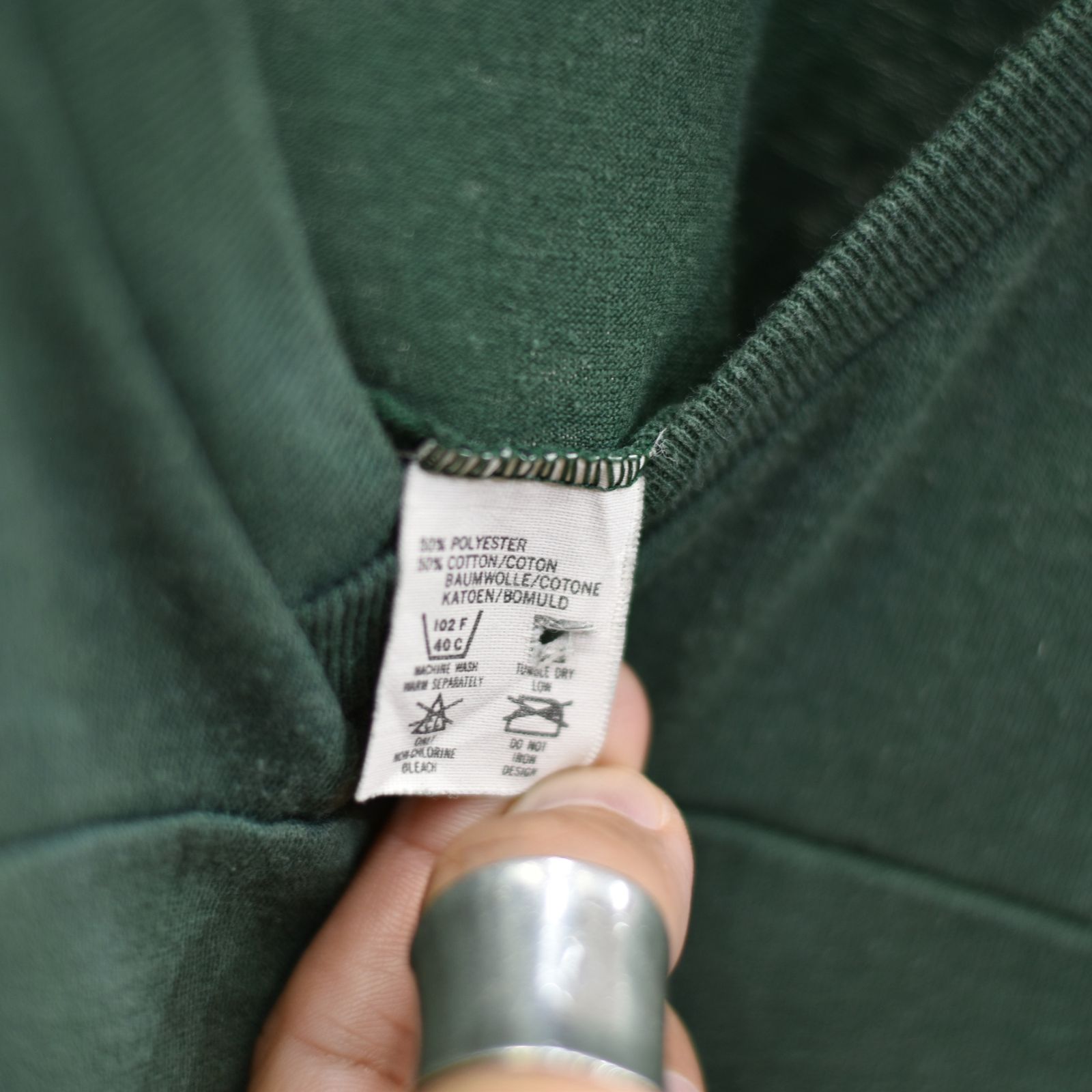 古着 80's / Champion チャンピオン フットボール Tシャツ / Lサイズ