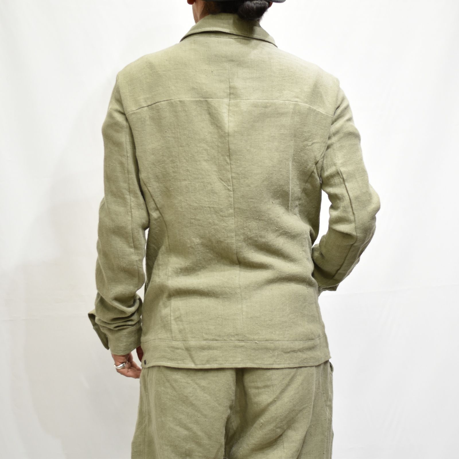 LINEN JEAN JAKET LINED 1/4 LINED JJ-1Z