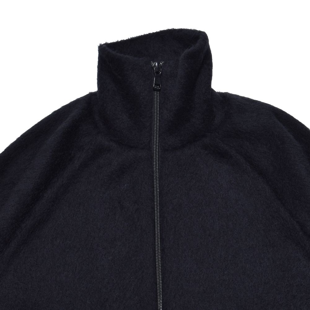 A.Wool Shaggy Track Jaket （BLK）｜ウールシャギー トラックジャケット｜MDFBF09404