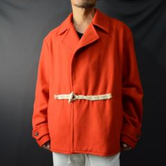 STAY GOLD SHORT DUFFLE COAT（SUNSET ORANGE） / ダッフルコート ショート丈