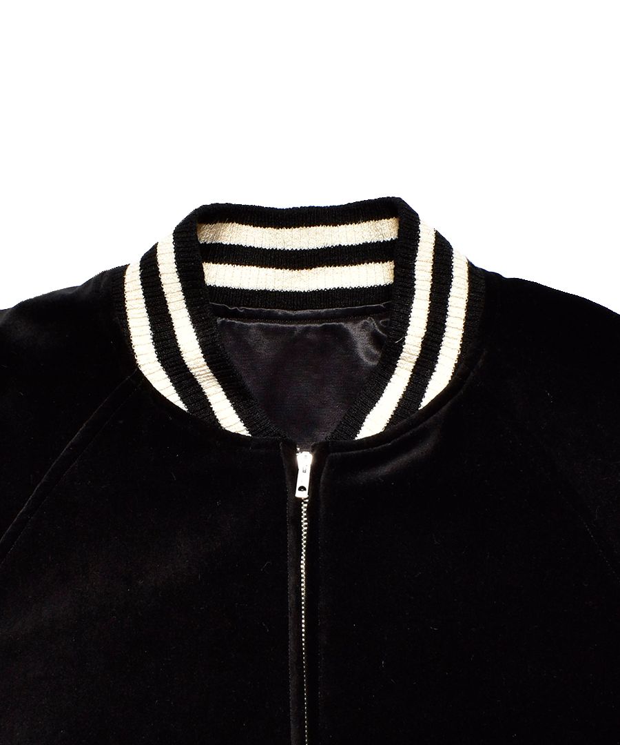 Texas Stripclubs Reversible  （BLK） / リバーシブル ブルゾン （ブラック）