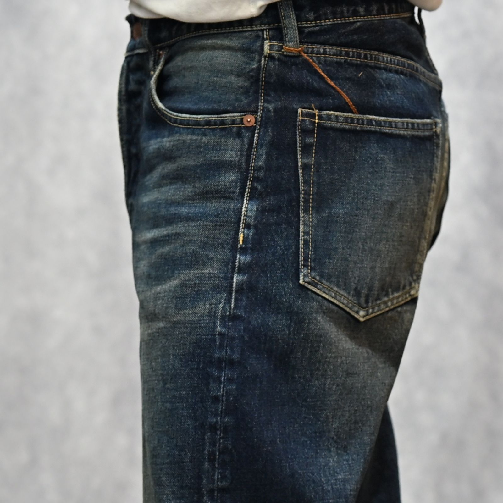 L.Straight 5pocket USD ｜ルーズストレート デニムパンツ｜2604-1001