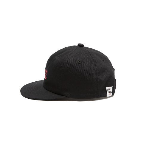 TWILL CALEE LOGO EMBROIDERY CAP (BLACK/PINK)