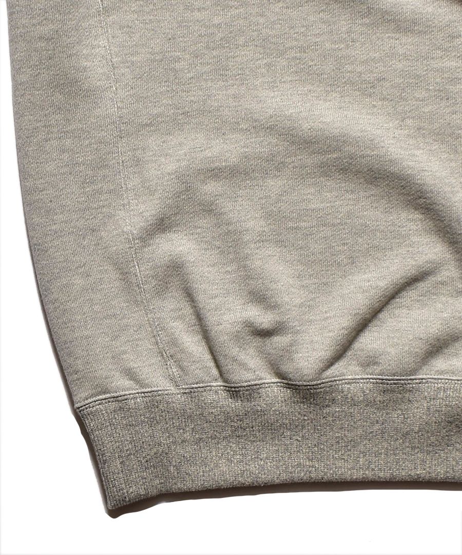 Basic Crewneck Sweat SH （GRY） / ベーシック クルーネック スウェット トレーナー
