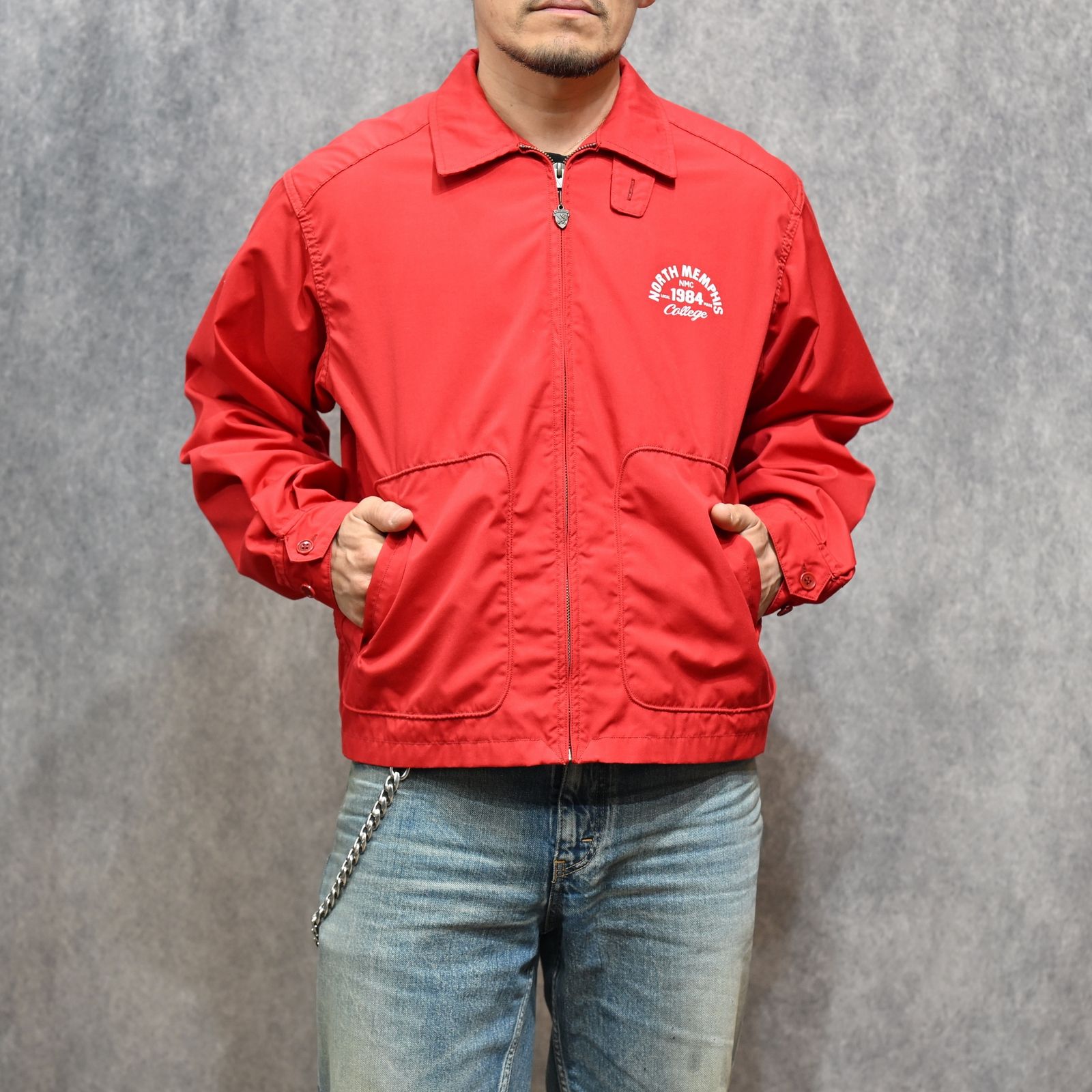 McGREGOR × MINEDENIM Drizzler JKT （RED）｜マクレガー × マインデニム ドリズラージャケット｜MND-MCG801
