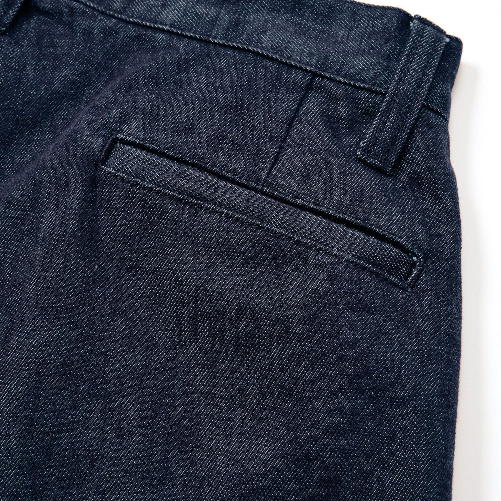 VINTAGE REPRODUCT DENIM TUCK TROUSERS (INDIGO)｜デニムタックパンツ｜CL-25AW010