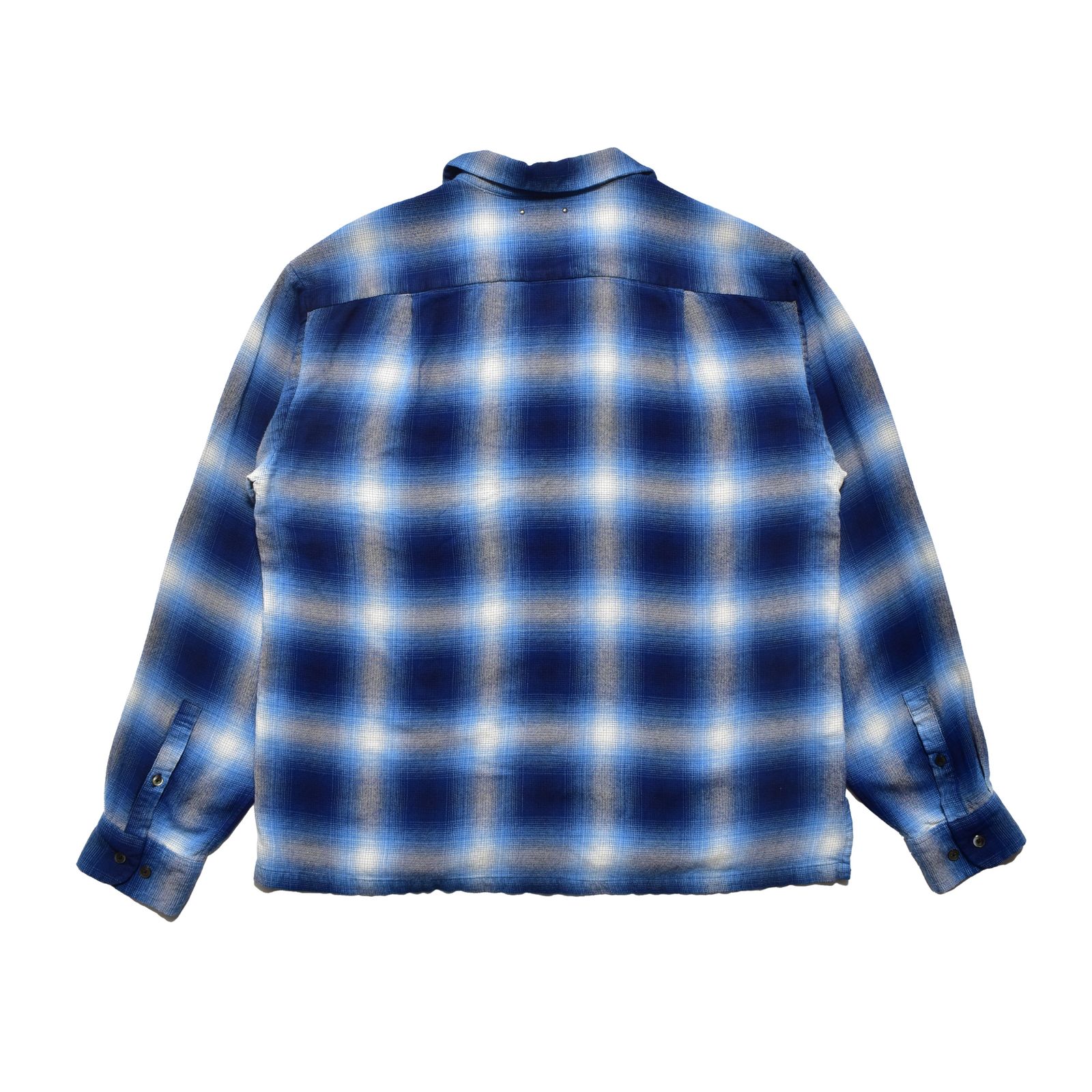 R.Flannel Ombre Open Collar SH （BPT） ｜フランネル オンブレーチェックシャツ｜2604-5002