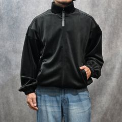 TRACK JACKET （BLACK）｜コーデュロイ トラックジャケット｜2252-BL08-008