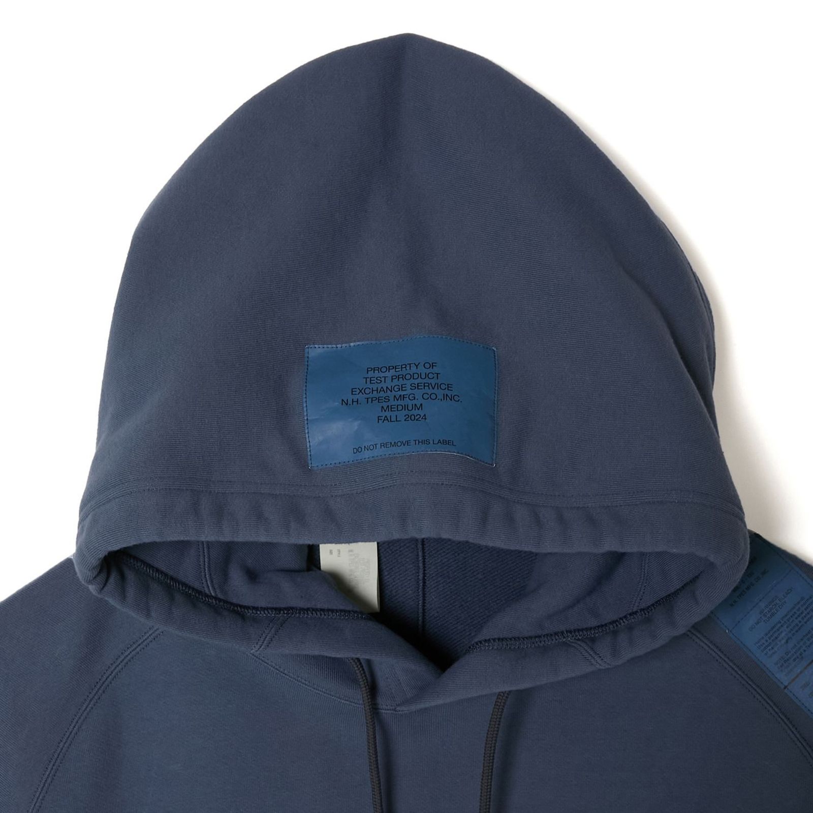 EXCHANGE POCKET HOODIE (BLUEGRAY) - フーディー パーカー （ブルーグレー） / 9242-CS01-009