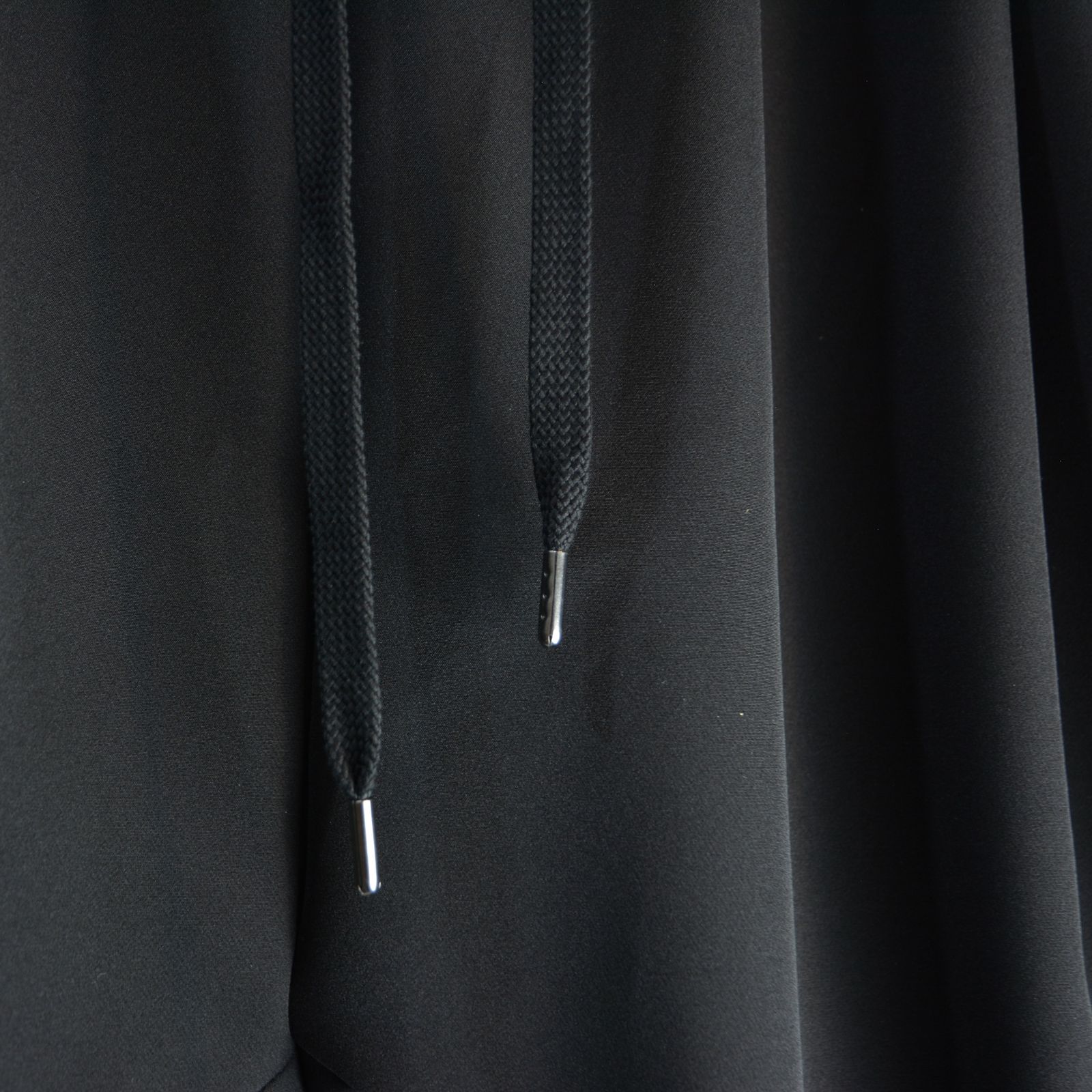 ポリエステルストレッチ イージショーツ (BLACK)