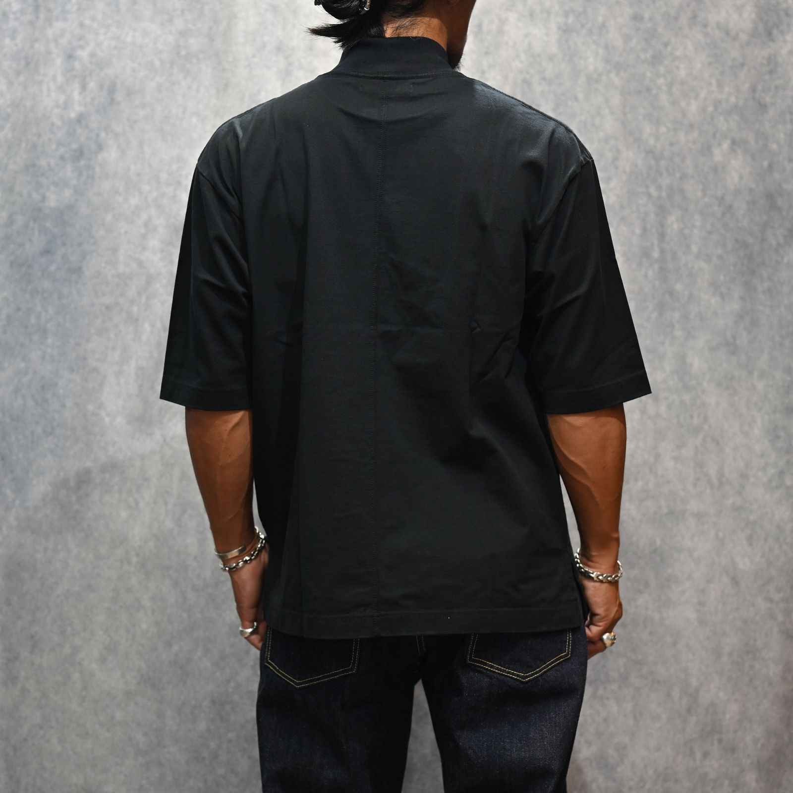 Heavyweight Mockneck T-SH （BLK） / モックネック カットソー （ブラック） / 2508-4002