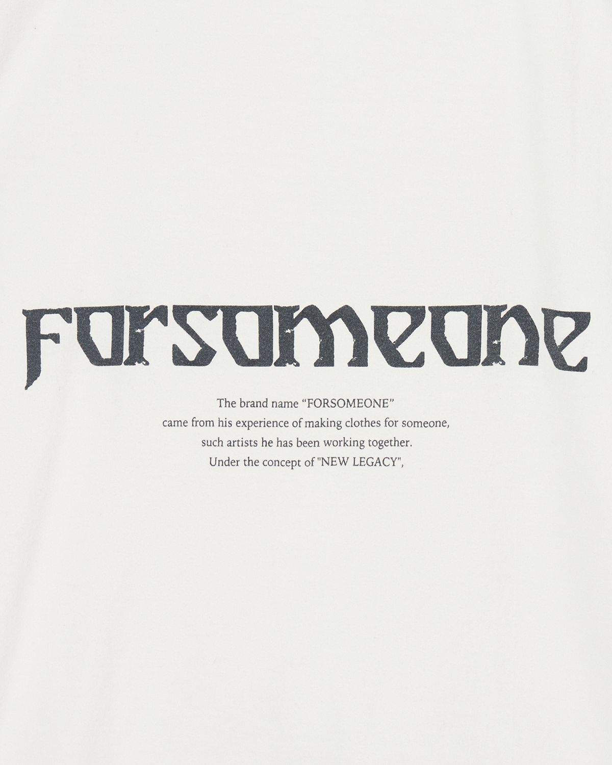 METAL TEE (O.WHITE) / Tシャツ オフホワイト