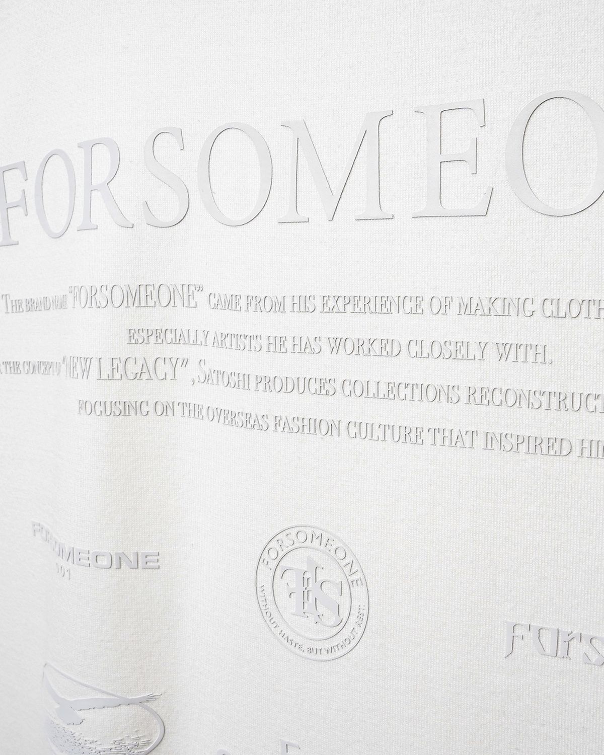 COMPANY TEE (O.WHITE) / Tシャツ オフホワイト