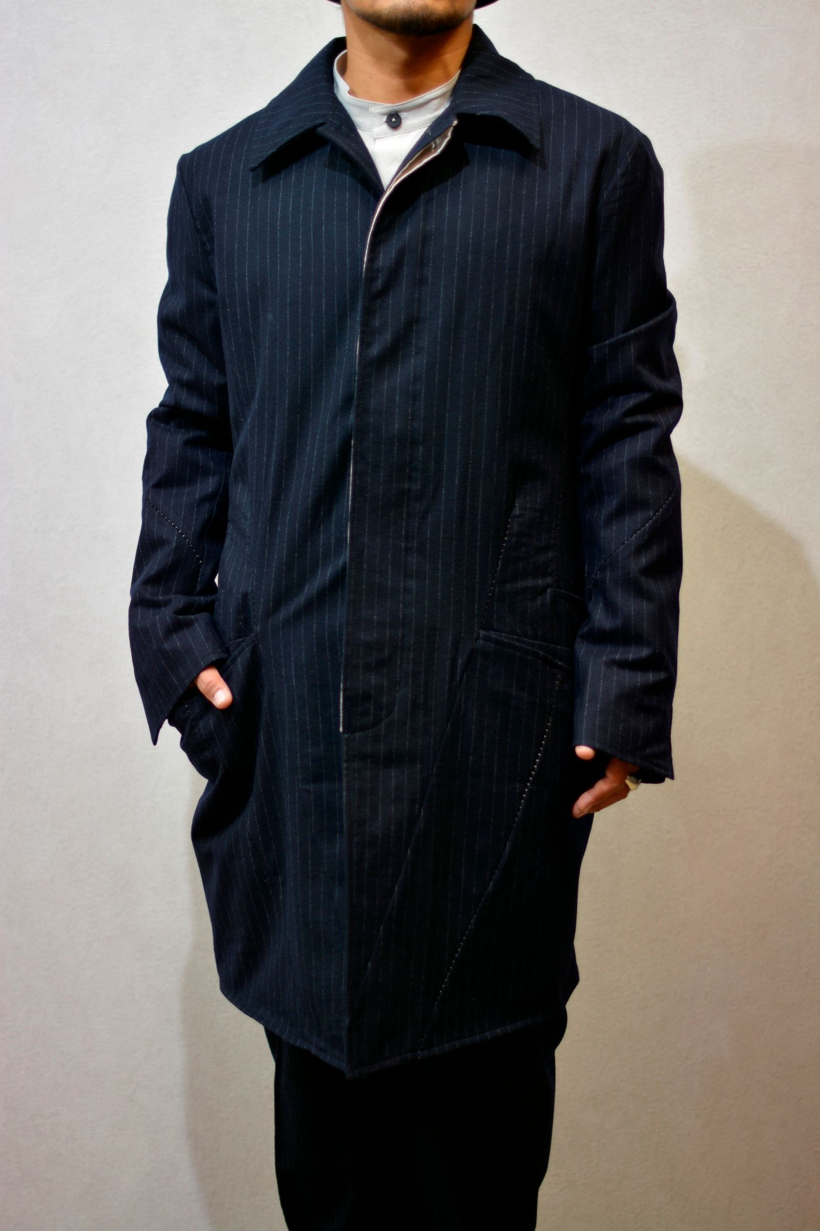BALMACAAN COAT W/OVER PKT LINED"