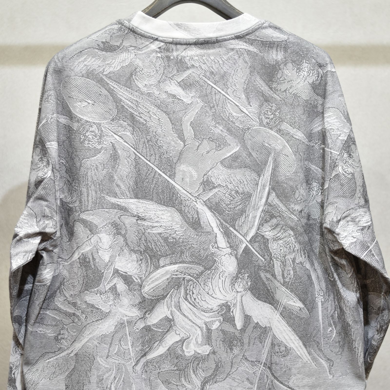 Angels L/S Relaxed Tee (Grey)