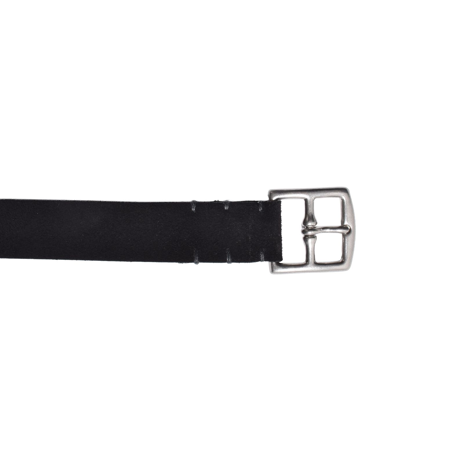 Thick Velour Blade-tip Studs Belt （BLK）｜ベロア 剣先スタッズ ベルト｜MDLBT001