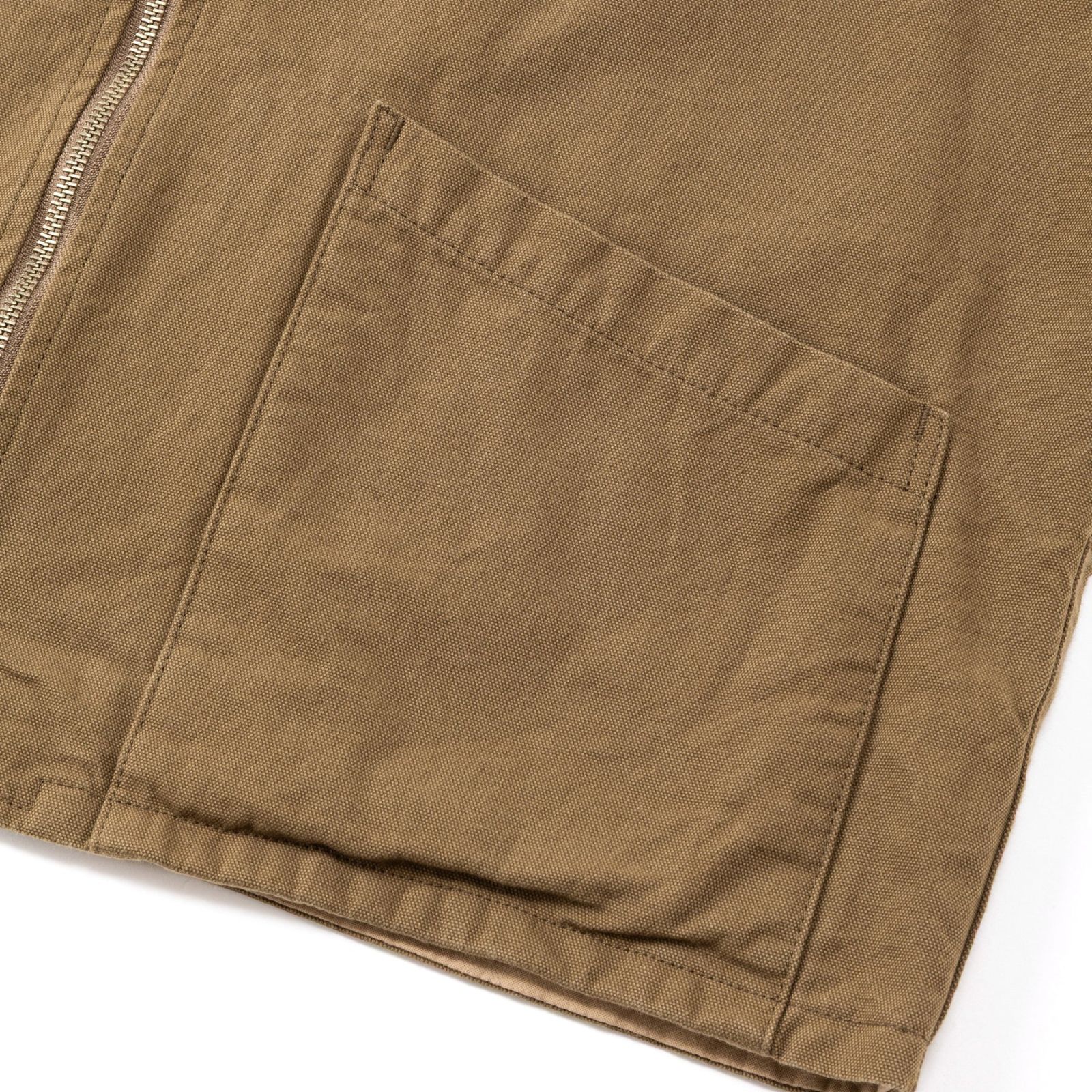 ZIP VEST (OLIVE)｜ジップベスト｜CL-26SS023