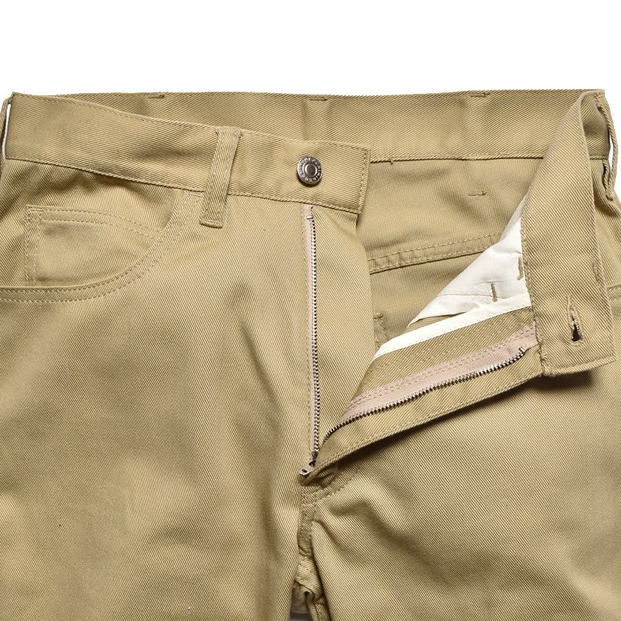 OC/RE Slim Flare 5pocket （BEI） / スリムフレアシルエット5ポケットパンツ （ベージュ）