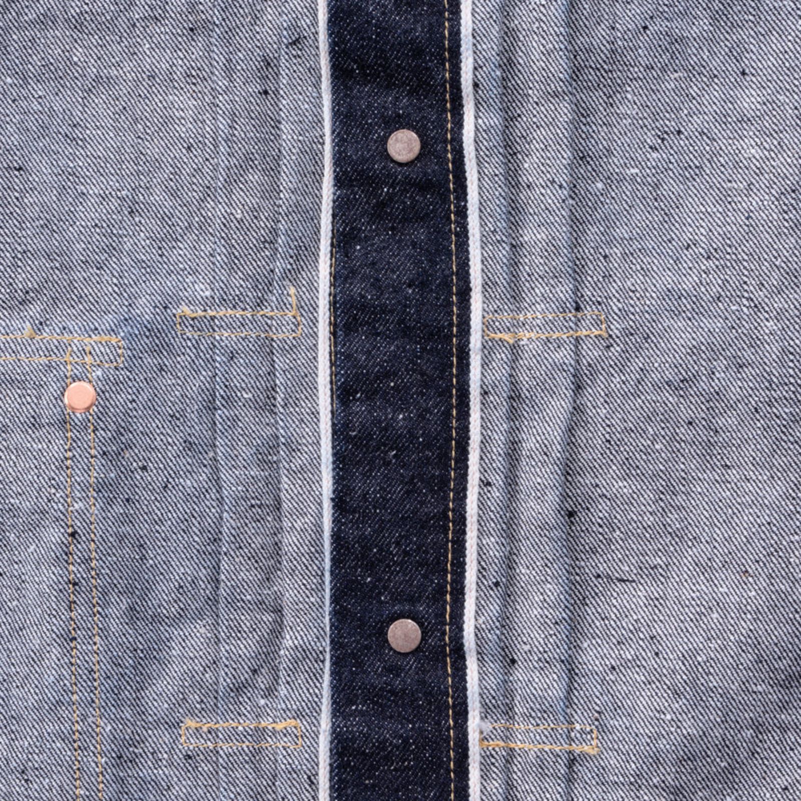#012 LV 36’s T-BACK JACKET ONE-WASHED （INDIGO） / デニムジャケット Gジャン （インディゴ）