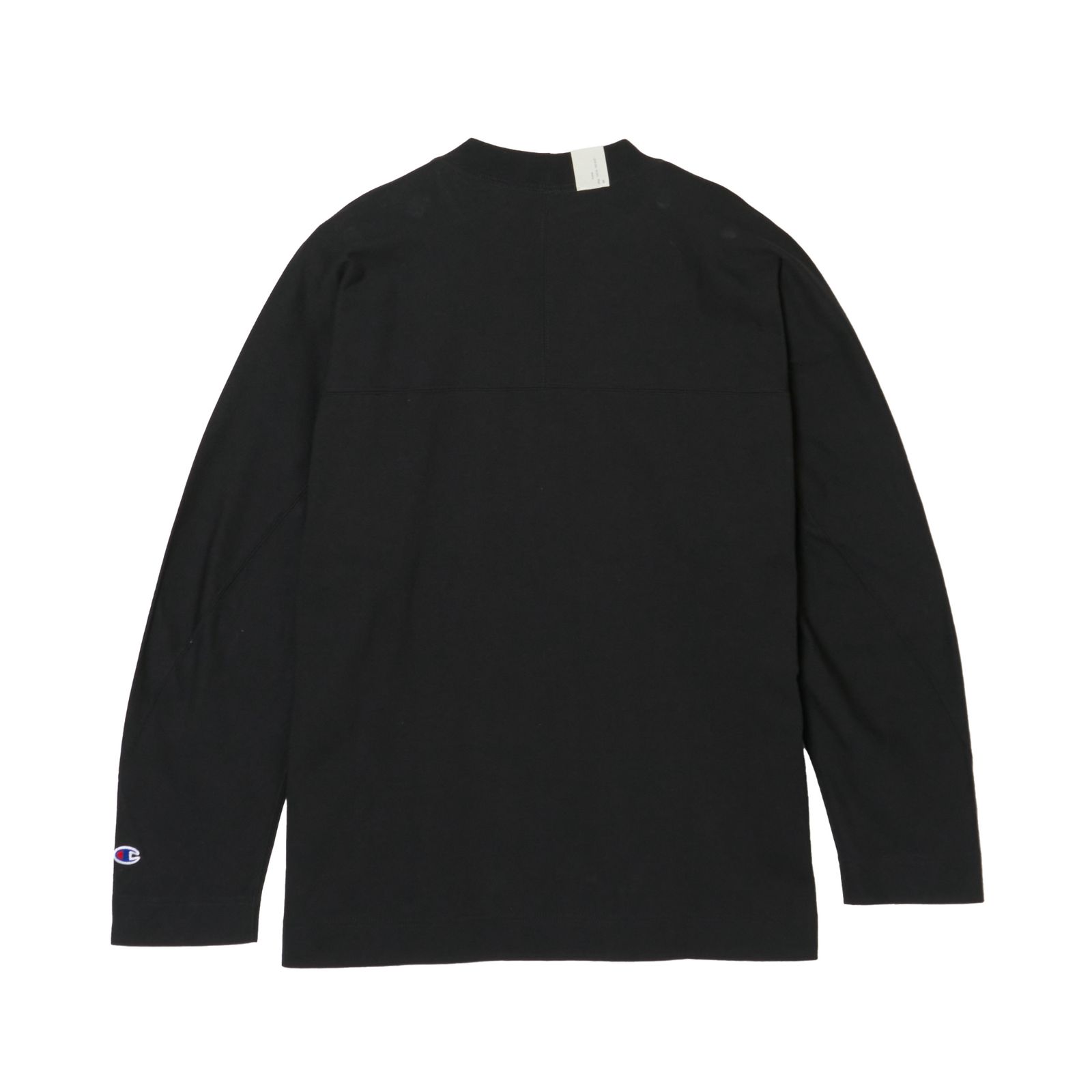 CREWNECK LONGSLEEVE T-SHIRT (BLACK) - チャンピオン ロングスリーブ（ブラック）