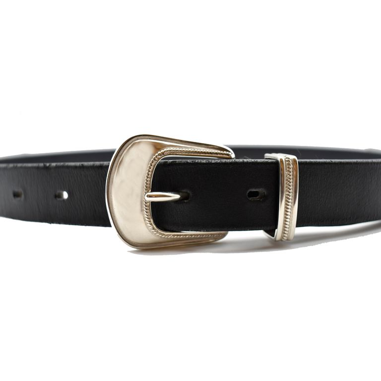MINEDENIM - Western Leather Belt (BLK) / ウエスタン レザー MINEDENIM - Western Leather Belt (BLK) / ウエスタン レザー
