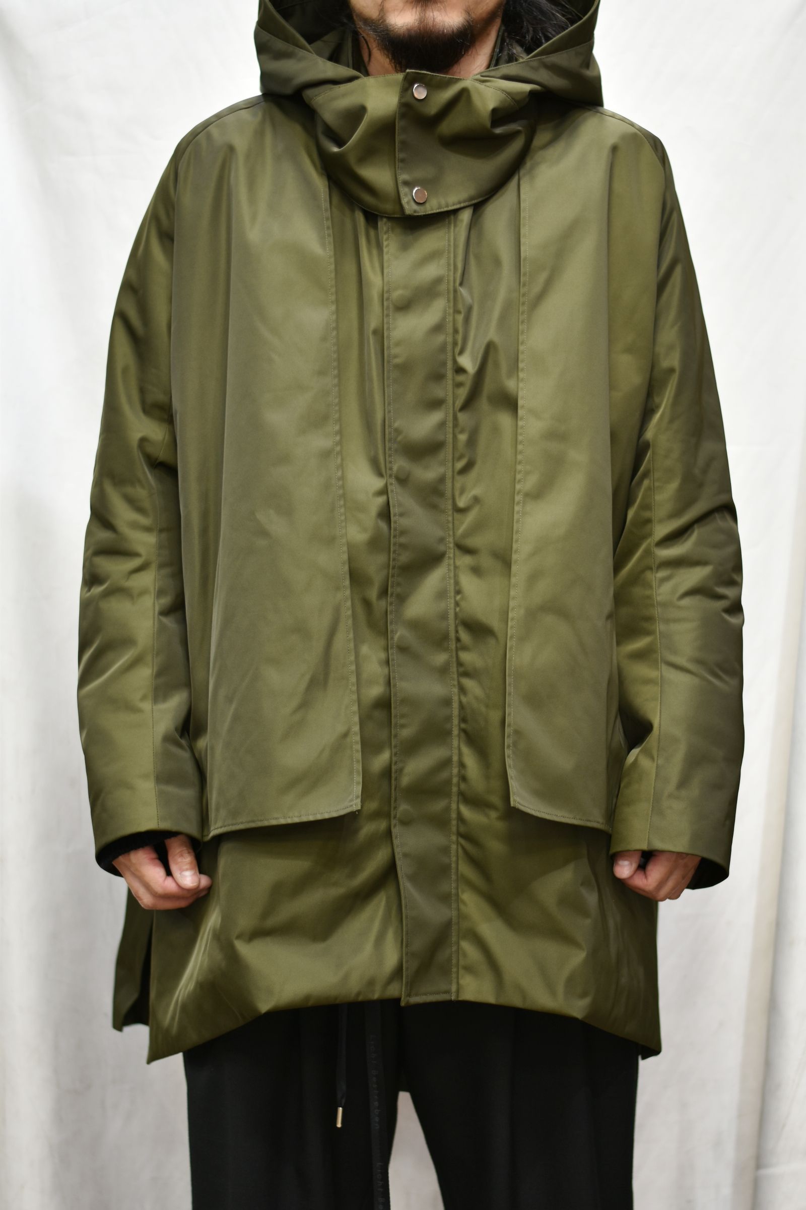 デタッチャブルフードコート / LB21FW-CO02-SL (SAGE)