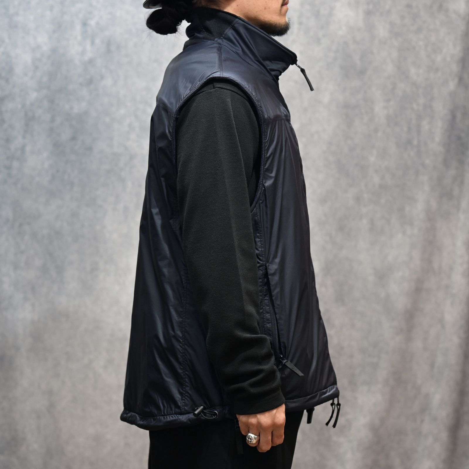 REVERSIBLE VEST （NAVY）｜リバーシブル ベスト｜9252-VE01-003