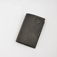 ダブルショルダーレザー製品染め 札入れ