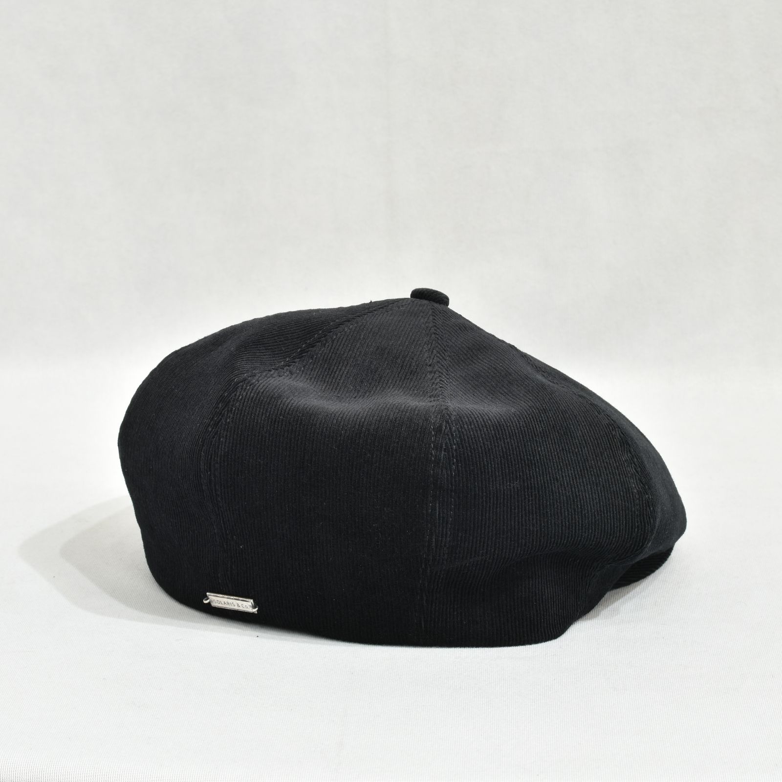 16W Couduroy Casquette "OLDBOY" (BLACK)｜コーデュロイ キャスケット｜Y01005
