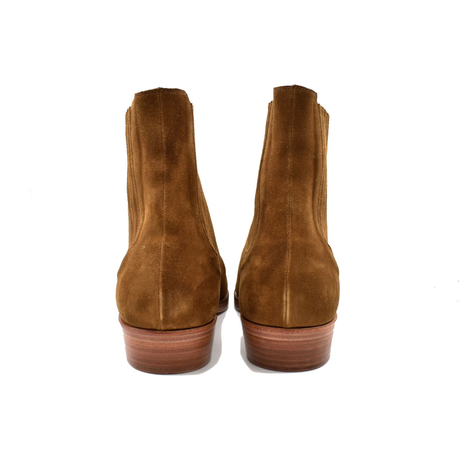 Suede Leather Western Side Gore Boots (BRN)  /  スエード ウエスタン ブーツ （ブラウン） MGK-007