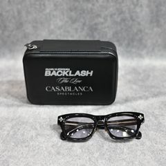 THE LINE × CASABLANCA サングラス タイプ 1 （BLACK×L.GRAY / ブラック×ライトグレー） CAS-01