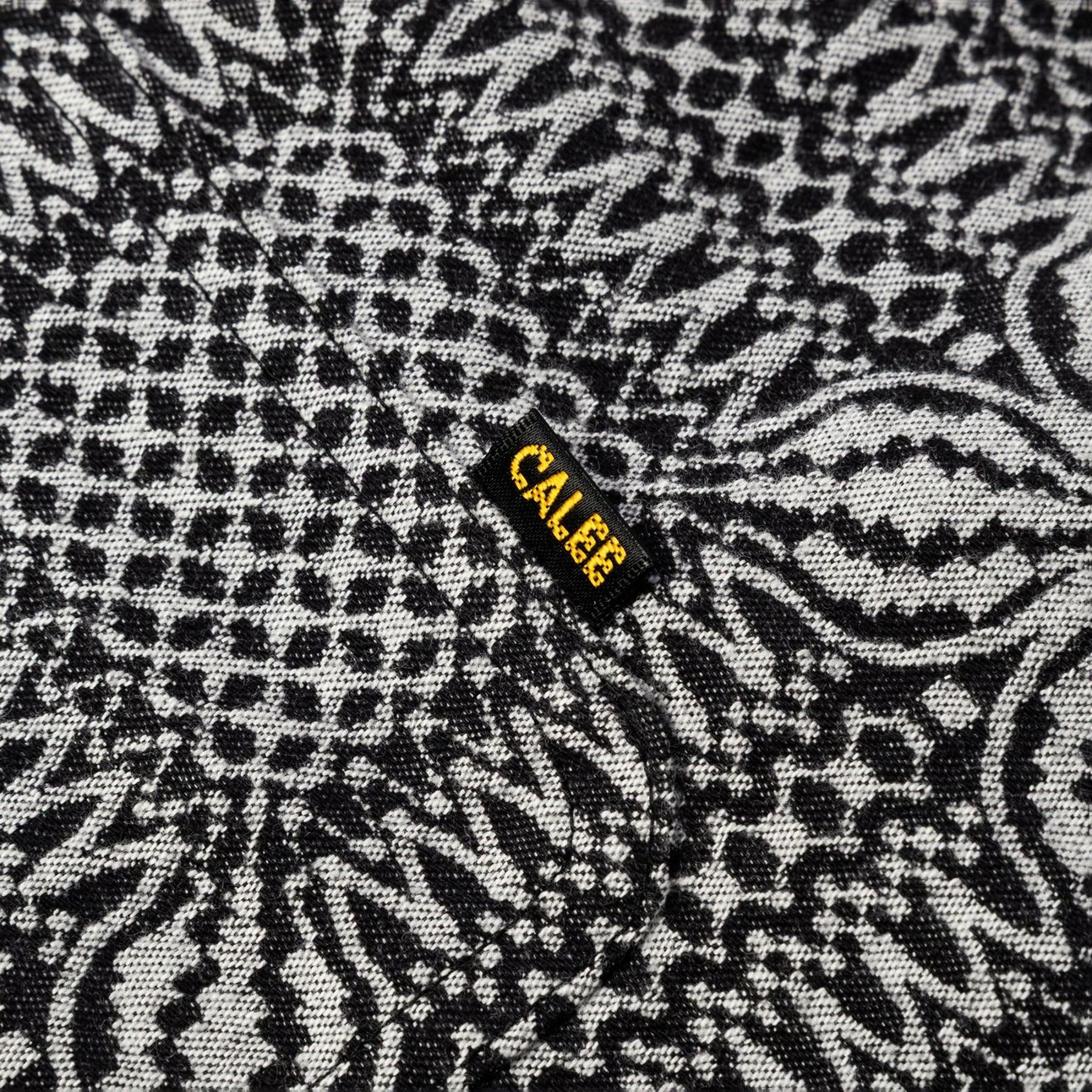 JACQUARD L/S SH (BLACK)｜ジャガード織り 長袖シャツ｜CL-26AWJQ004