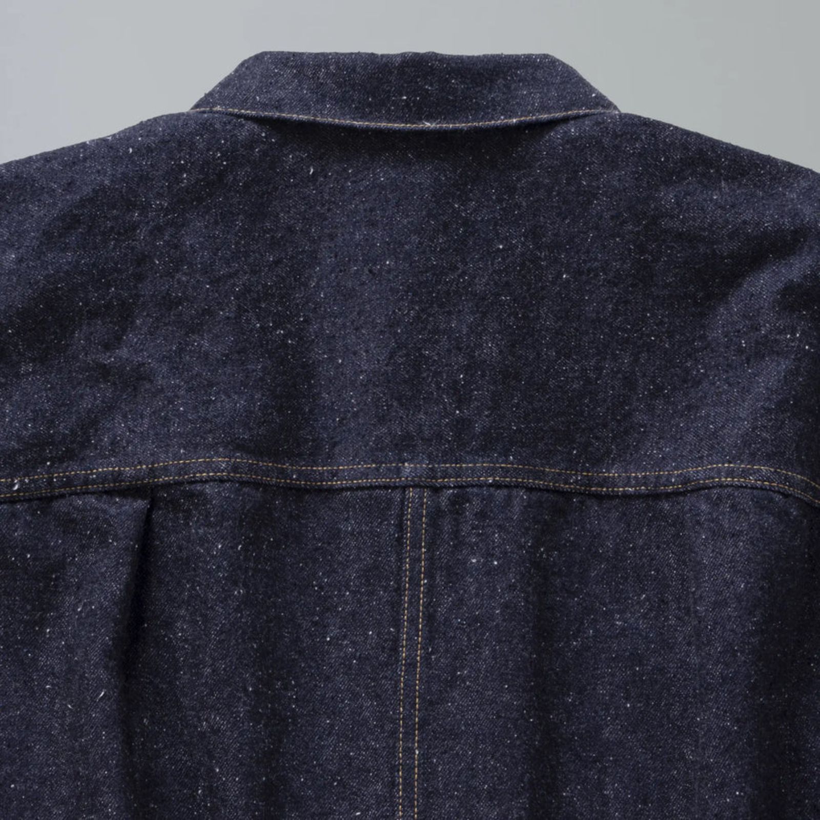 #023 LV T-BACK DENIM JACKET BLEACH ONE-WASHED （INDIGO） / デニムジャケット Gジャン ワンウォッシュ （インディゴ）