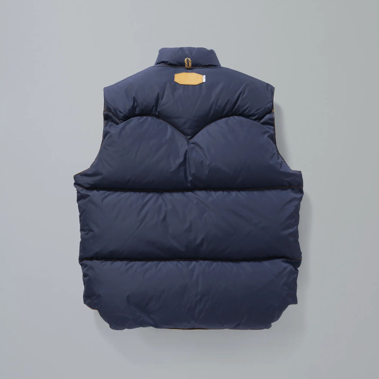 ＃032 REVERSIBLE DOWN VEST / ROCKY MOUNTAIN （YELLOW × NAVY） / ロッキーマウンテン ダウンベスト （イエロー × ネイビー）