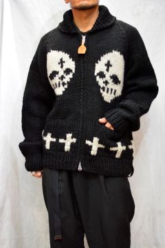 ×× KANATA 6PLY WOOL HAND KNITS “Skull&Cross”
