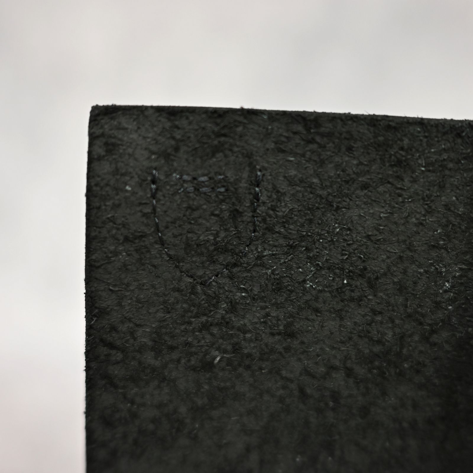 ダブルショルダーレザー製品染め 札入れ （BLACK / ブラック） 318-03
