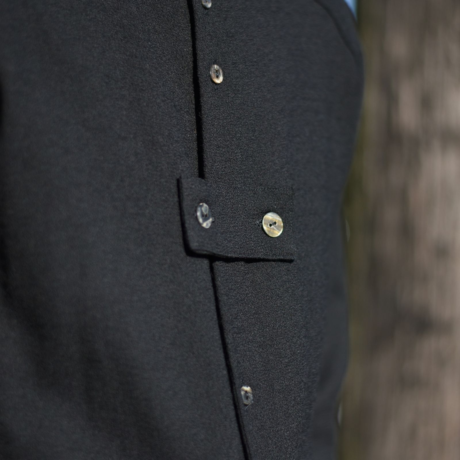 mizokakushi shirt (black) | KJ-22AW21