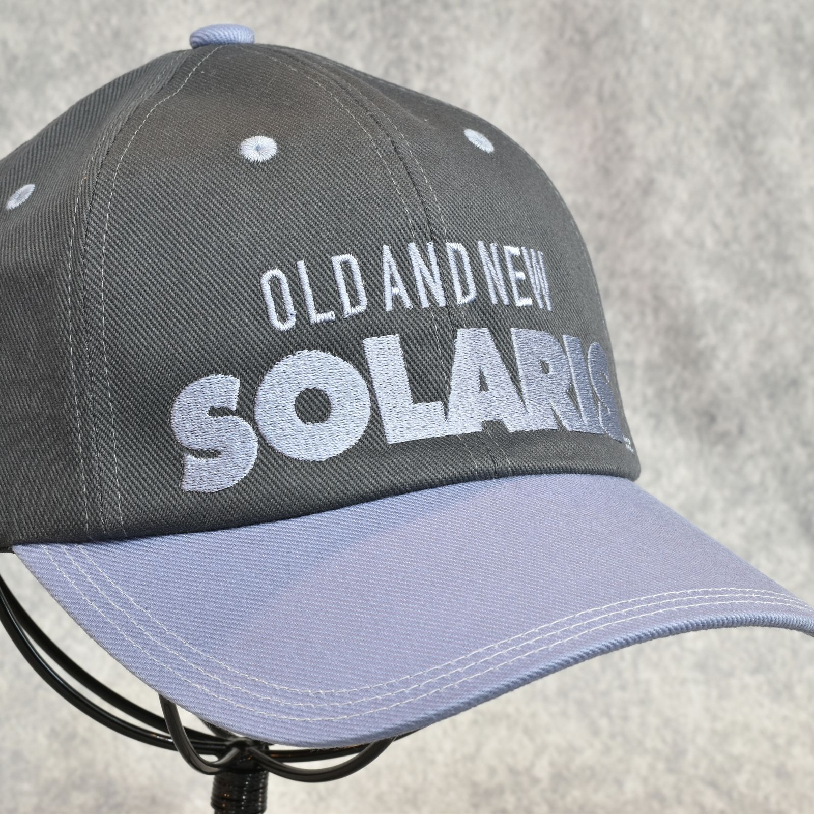 Curved Visor Cap "TRAPBOY" (CHARCOAL)｜ベースボールキャップ｜Y01008