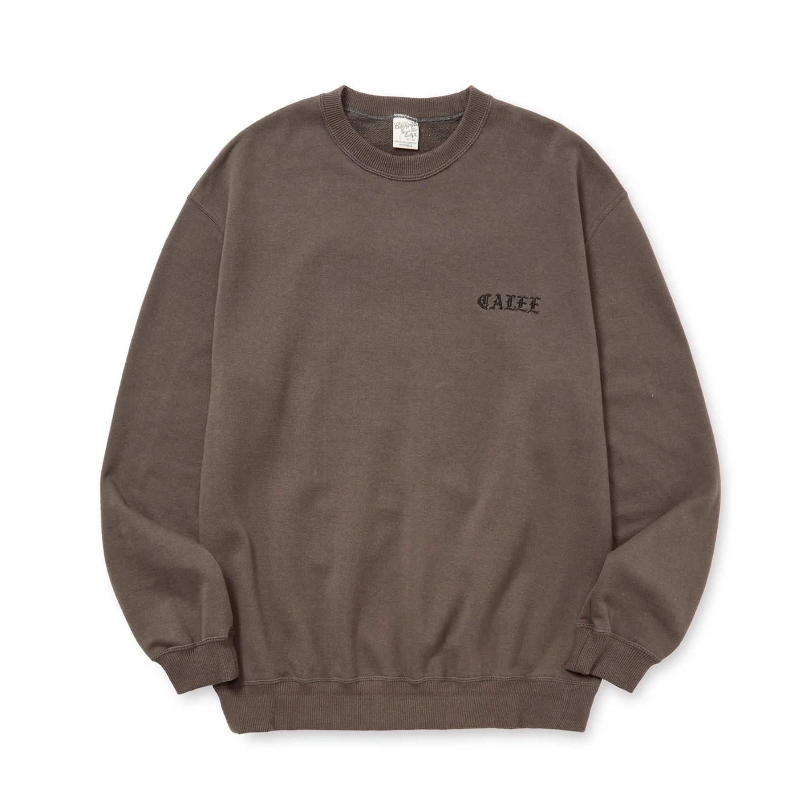 SYNDICATE RETRO WESTERN GIRL CREW NECK SW (CHARCOAL)｜クルーネック スウェット トレーナー｜CL-25AW029