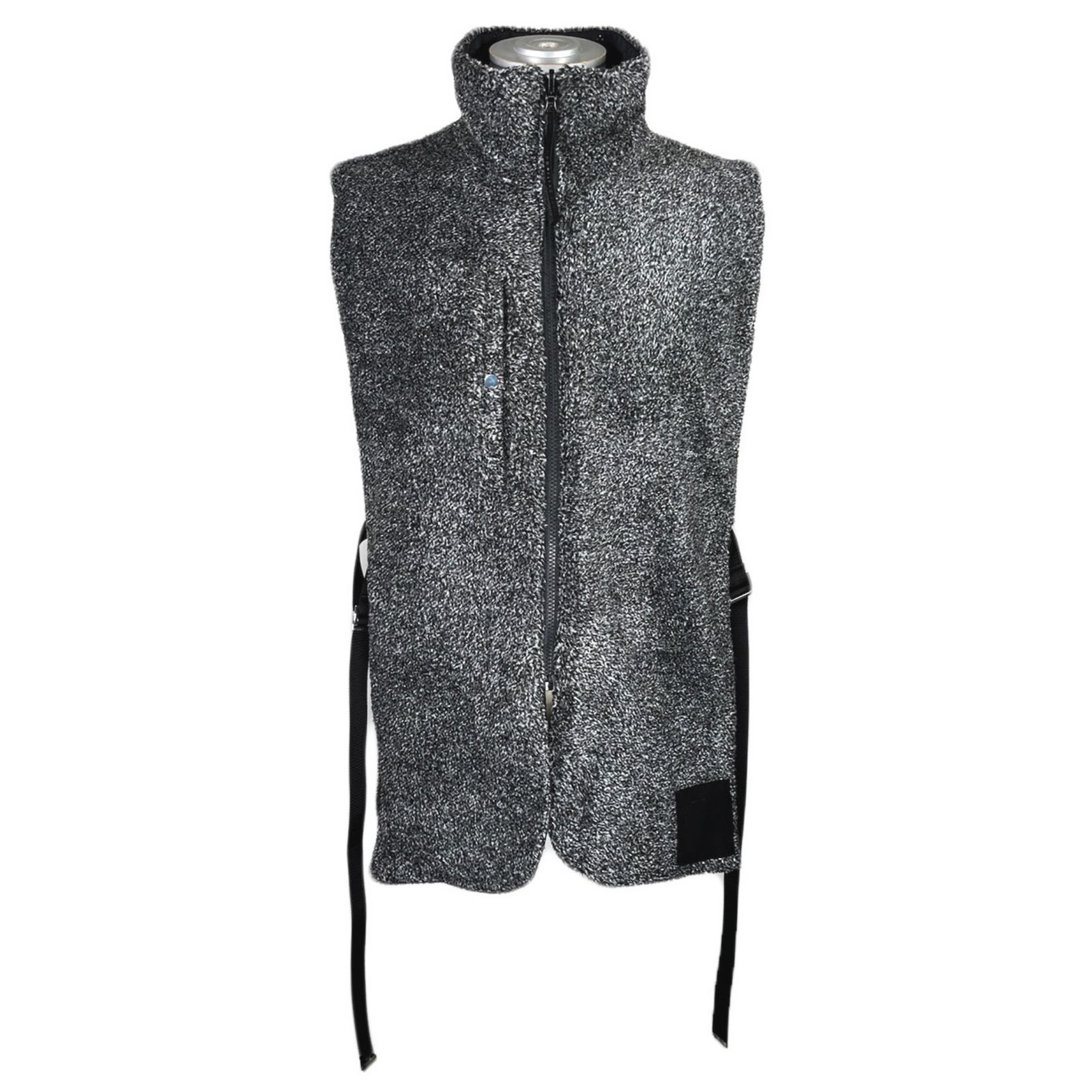 リバーシブルハイネックショールベスト / LB23AW-RVVE01-PSK (BLACK)