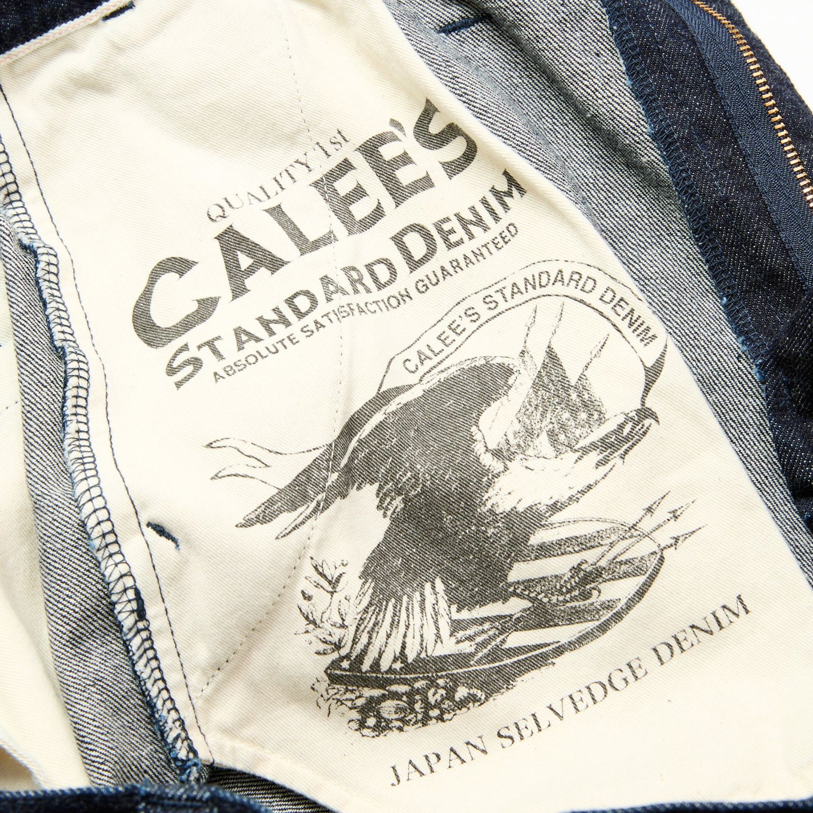 VINTAGE REPRODUCT DENIM TUCK TROUSERS (INDIGO)｜デニムタックパンツ｜CL-25AW010