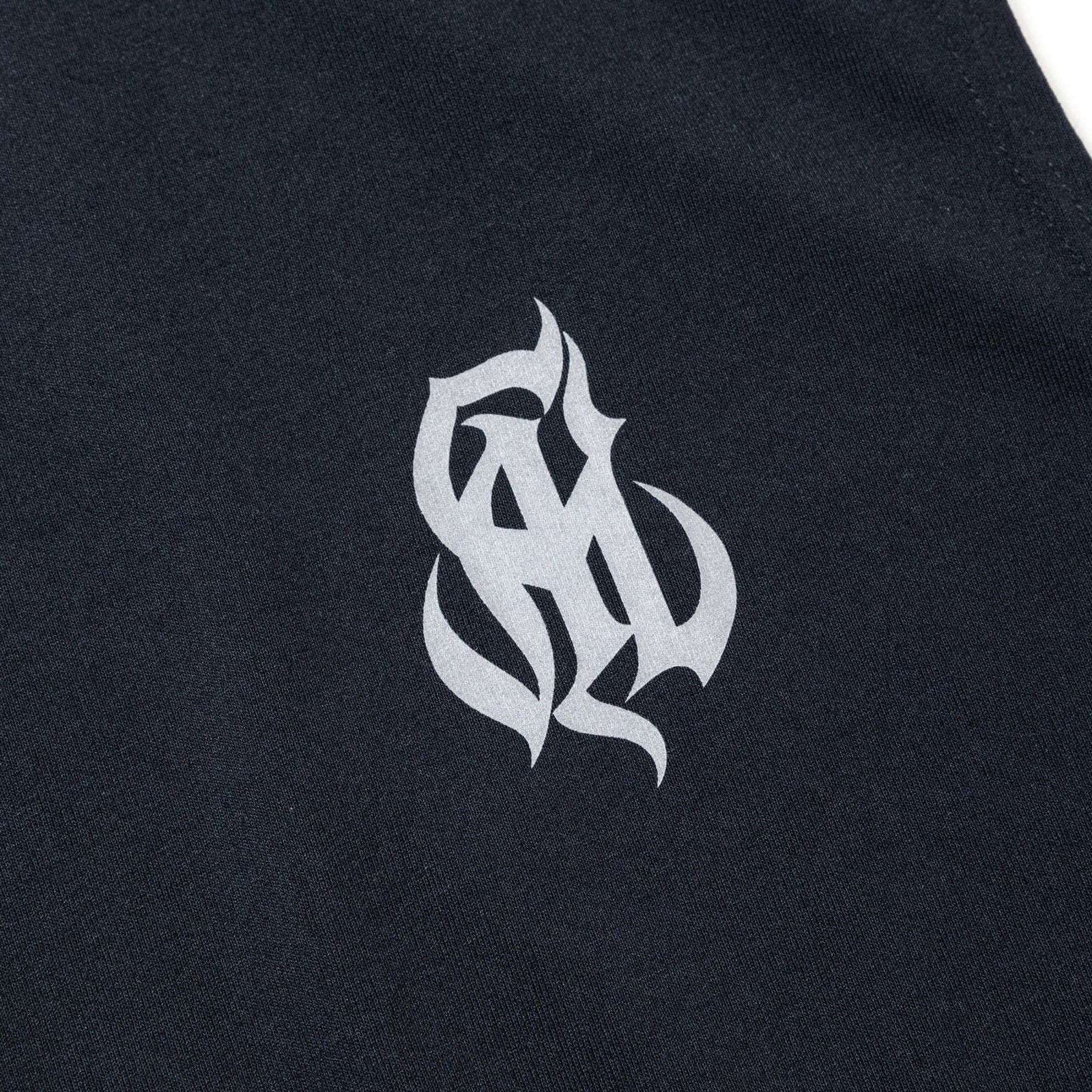 MULTI FUNCTION LOGO N/S TEE (BLACK) / 機能素材 ノースリーブカットソー