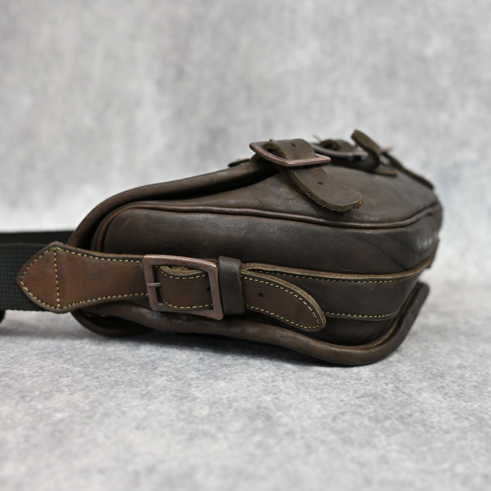 JPショルダー製品染め カートリッジBAG （KHAKI）｜92-36