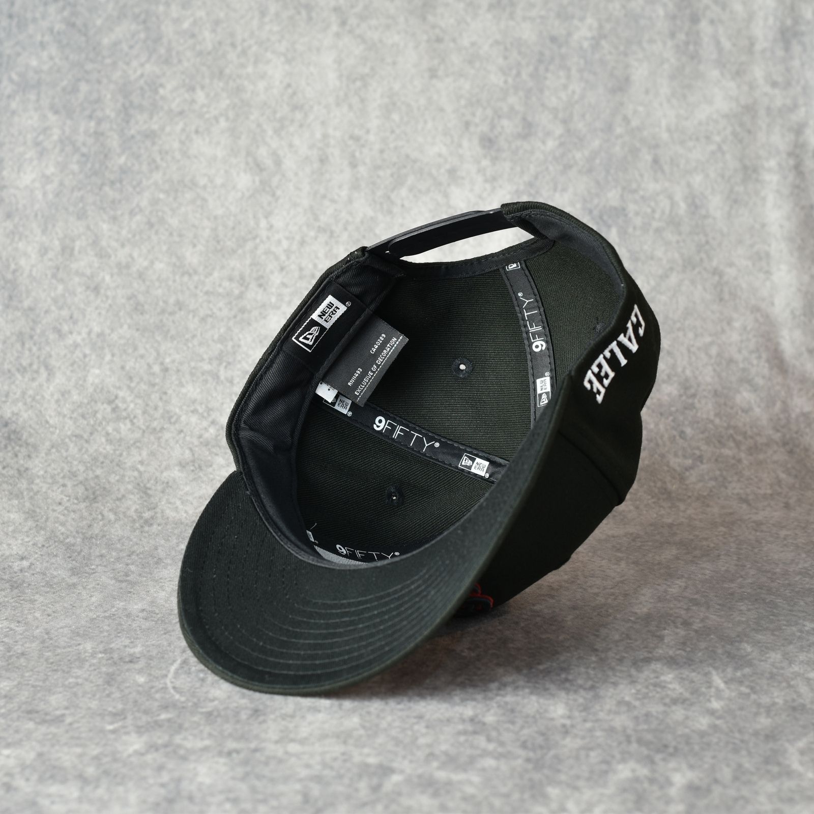 × NEWERA®︎ CALEE NT LOGO BASEBALL CAP ＜EXCLUSIVE＞ (BLACK) / ニューエラ ベースボールキャップ