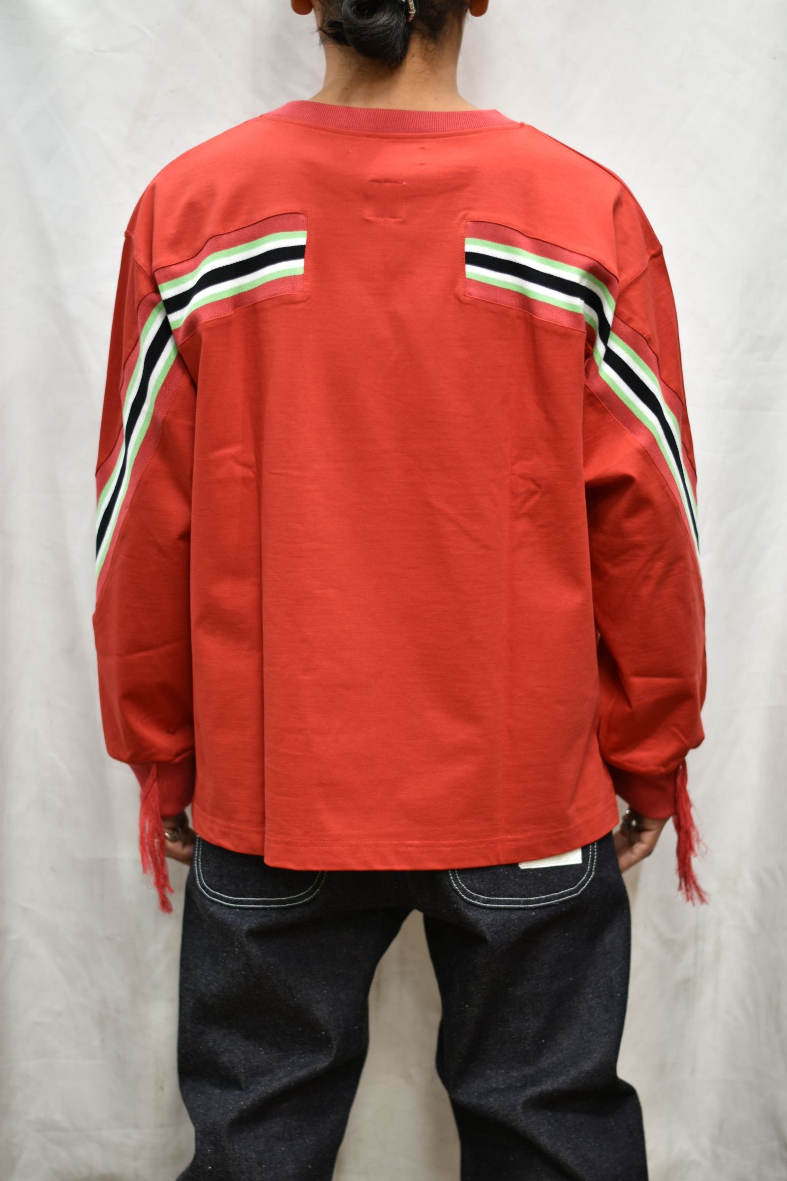 サッカーリブ ロングカットソー