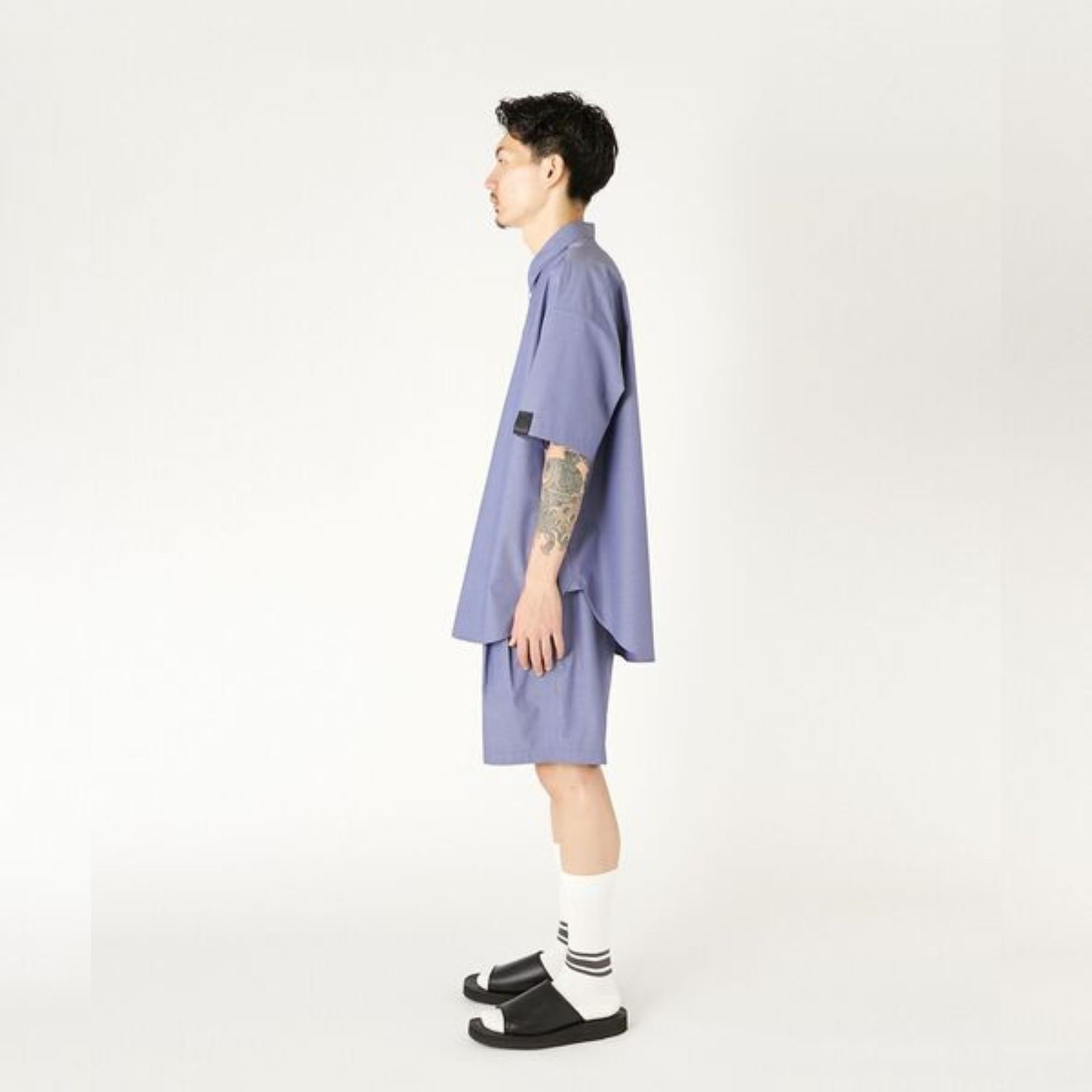 HALF SLEEVE SHIRT （NAVY / ネイビー）｜半袖プルオーバー シャツ｜2261-SH54-102-S